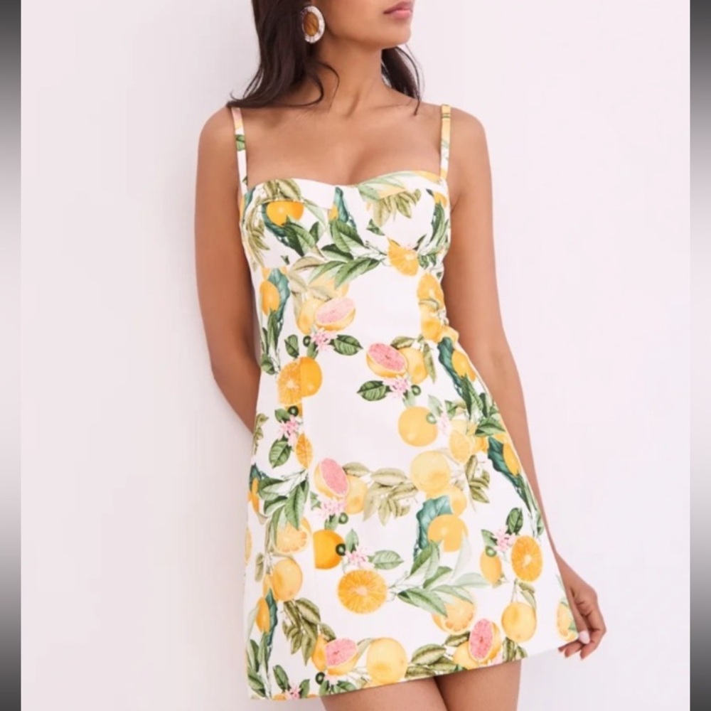 Cara Cara CLAUDINE MINI DRESS IN CARA CARA CITRUS